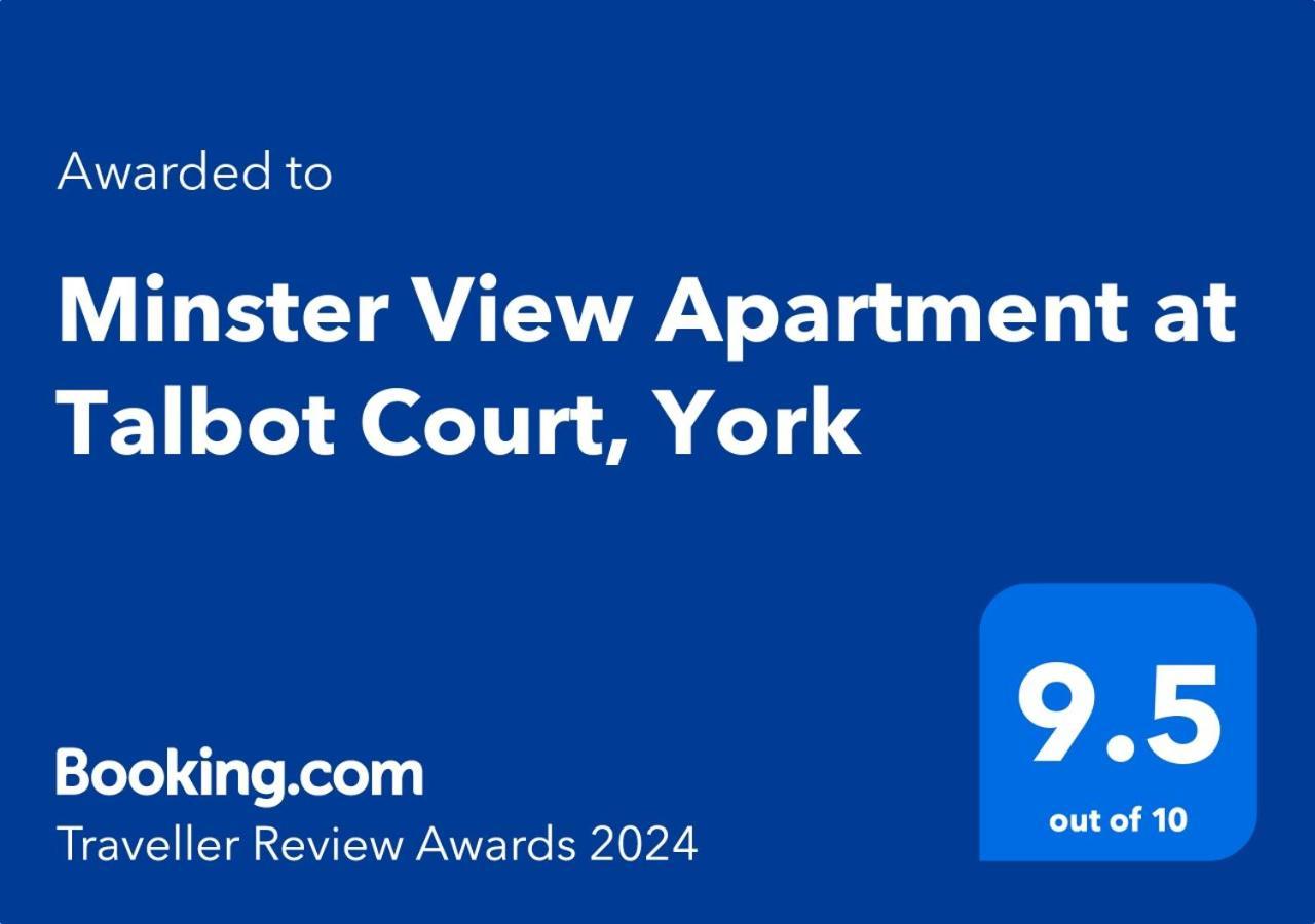 Minster View Apartment At Talbot Court, York Dış mekan fotoğraf